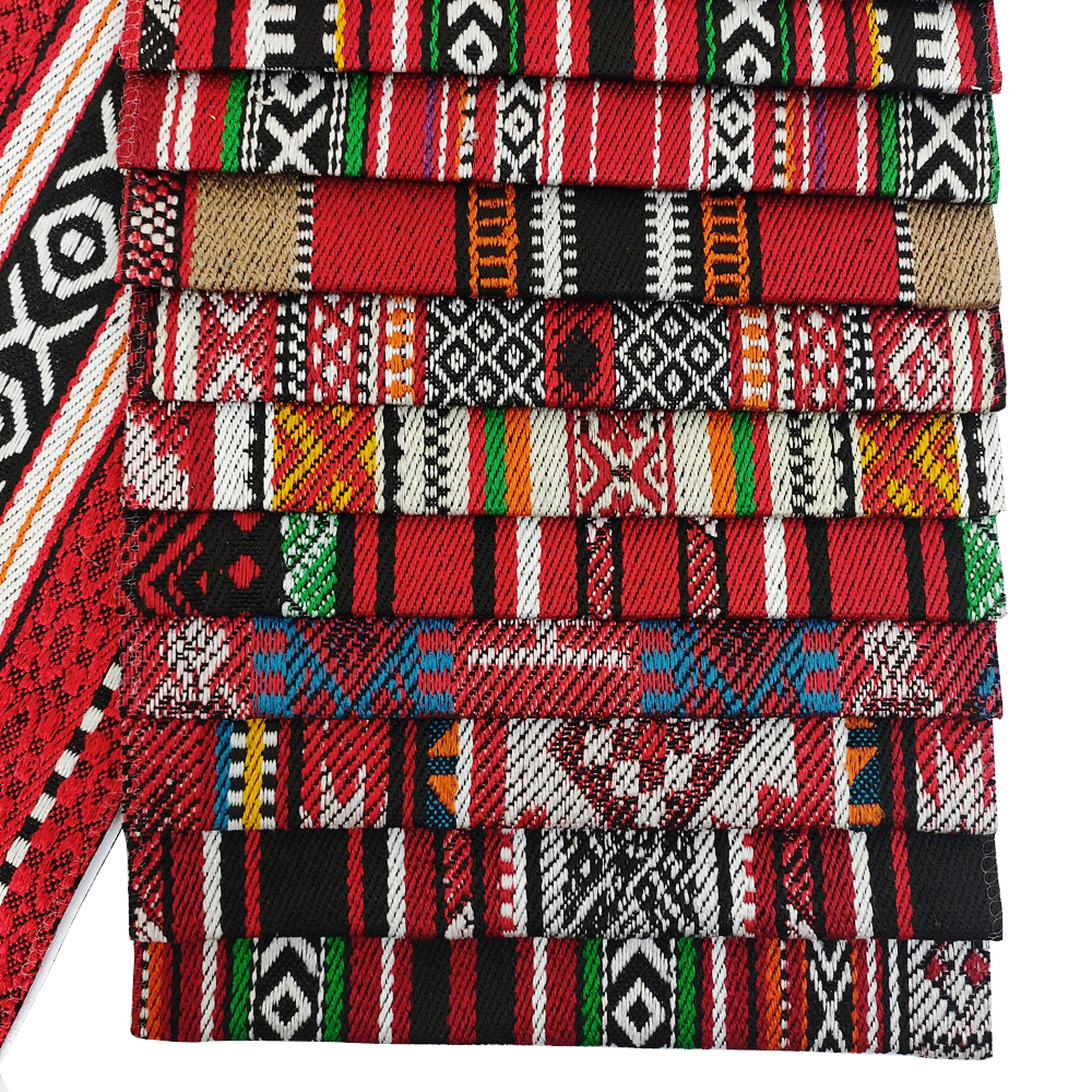 Fabraic tolg geoiméadrach geoiméadrach stríoc fabraic tolg jacquard sadu tolg 