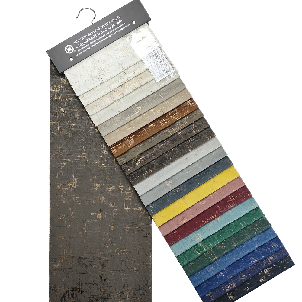 Scragall priontála cré -umha agus brú gliú brú Holland Fabraic Cniotáilte Velvet 